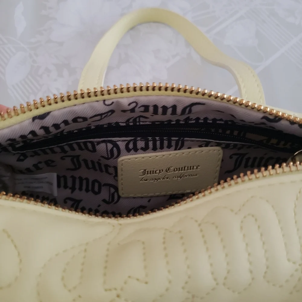 Juicy Couture Bestsellers Yellow Mini Barrel Crossbody Bag NWT